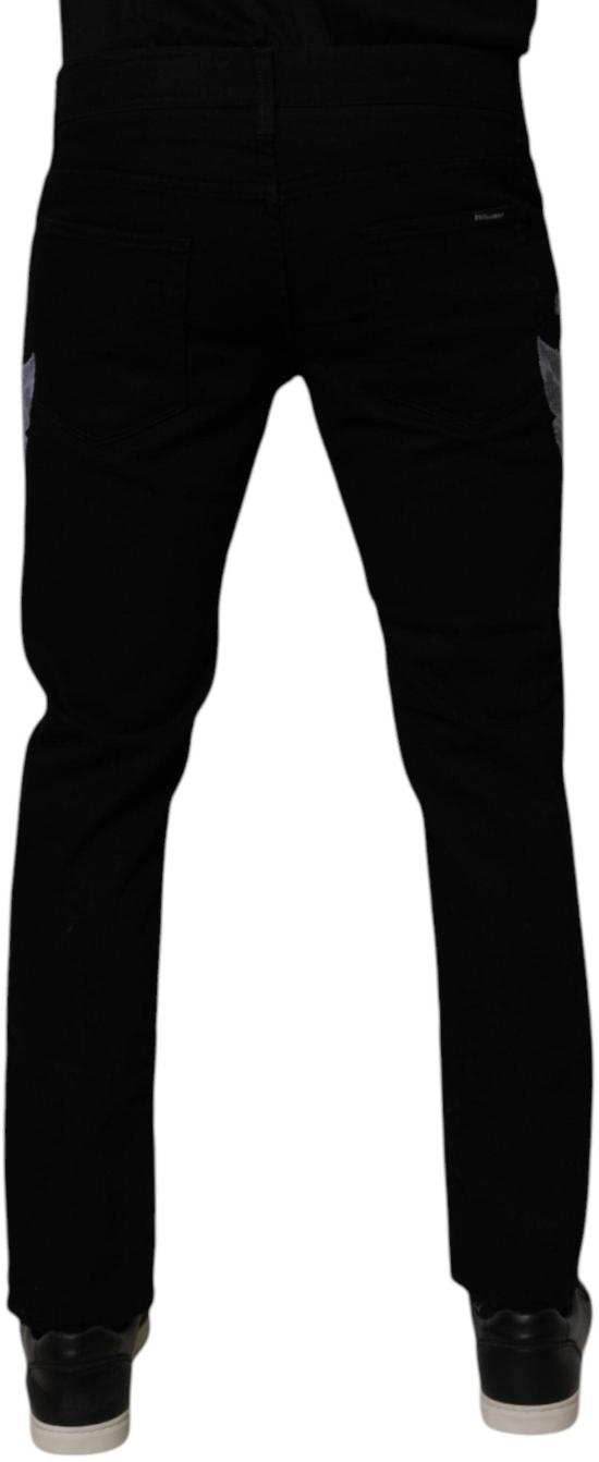 26FW 돌체앤가바나 데님 팬츠 9741255049502 BLACK - DOLCE & GABBANA