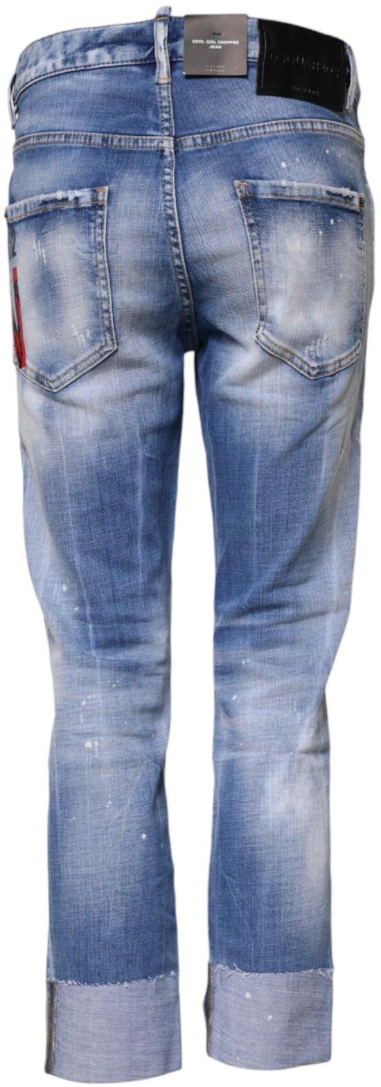 26FW 디스퀘어드2 데님 팬츠 9790848762142 BLUE - DSQUARED2