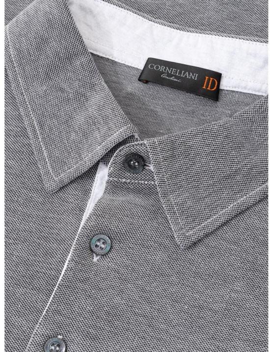 26FW 꼬르넬리아니 폴로 티셔츠 9718387835166 GREY - CORNELIANI