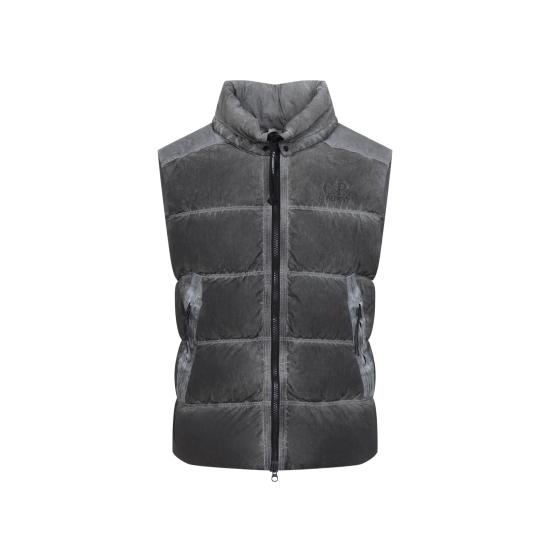 26FW 씨피 컴퍼니 패딩 조끼 21CMVE114A 006369S R90 RE COLOR BLACK DOM - C.P. COMPANY
