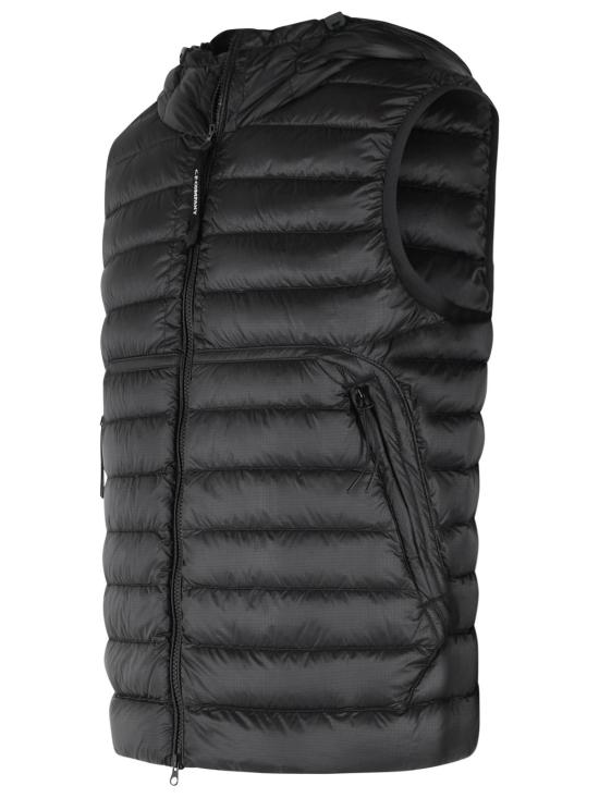 26FW 씨피 컴퍼니 베스트 21CMVE014A 110416A 999 BLACK DOM - C.P. COMPANY