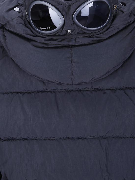 26FW 씨피 컴퍼니 가죽 자켓 21CMOW011A 005904G 999 BLACK DOM - C.P. COMPANY