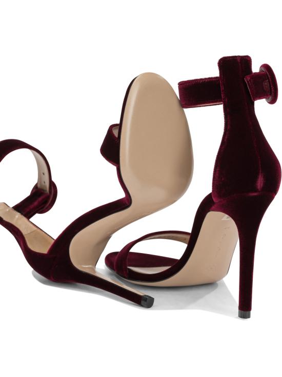 26FW 지안비토로시 샌들 G6109615RICVELSYRA Bordeaux - GIANVITO ROSSI