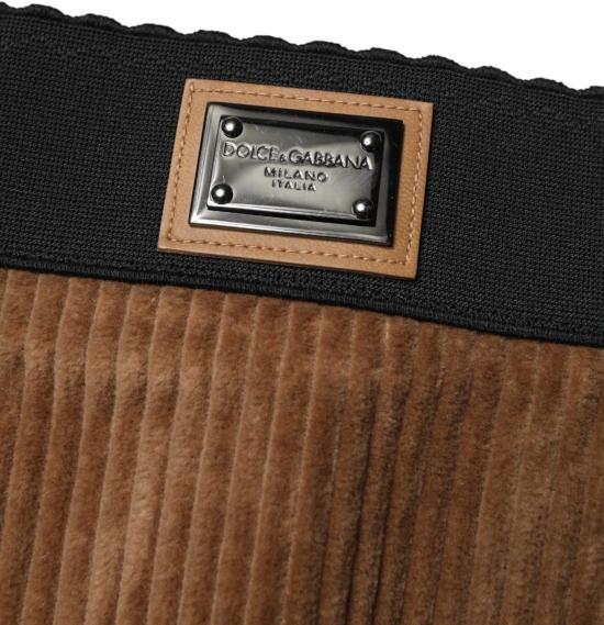 26FW 돌체앤가바나 숏팬츠 9975957455134 BROWN - DOLCE & GABBANA