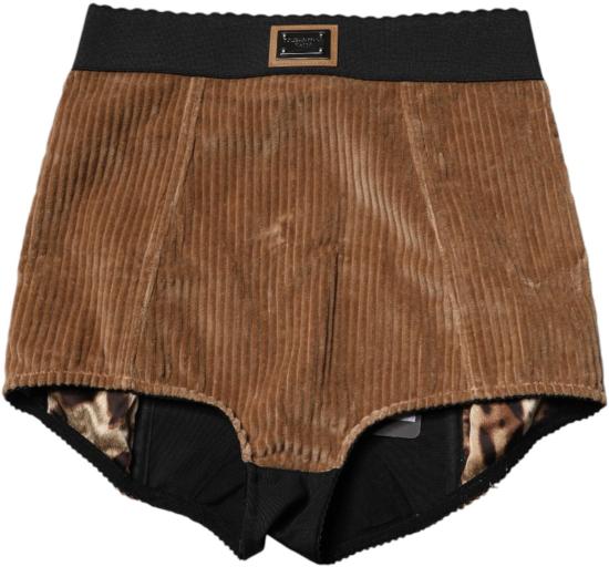 26FW 돌체앤가바나 숏팬츠 9975957455134 BROWN - DOLCE & GABBANA