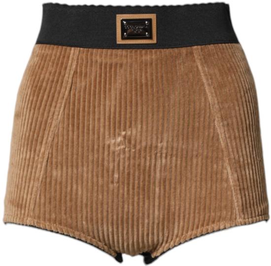 26FW 돌체앤가바나 숏팬츠 9975957455134 BROWN - DOLCE & GABBANA