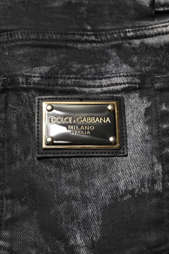 26FW 돌체앤가바나 데님 팬츠 50067298287902 BLACK - DOLCE & GABBANA