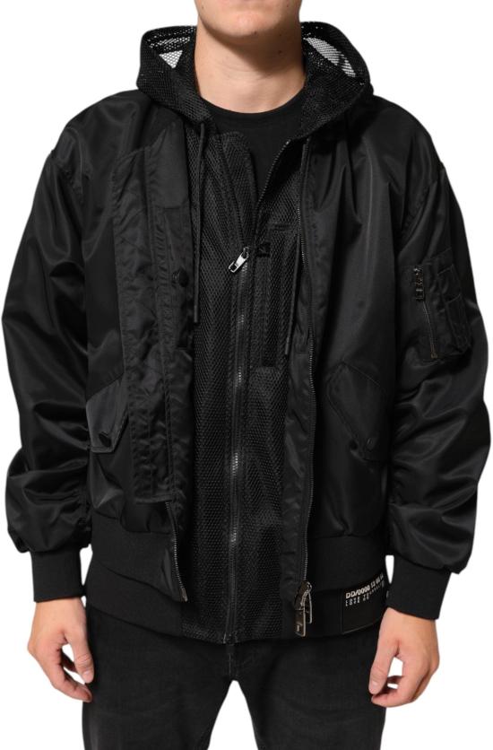 26FW 돌체앤가바나 코트 9909572141342 BLACK - DOLCE & GABBANA