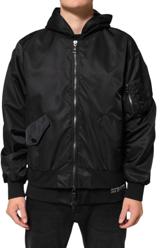 26FW 돌체앤가바나 코트 9909572141342 BLACK - DOLCE & GABBANA