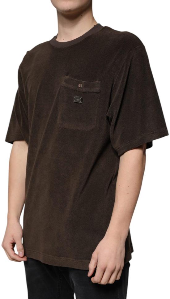 26FW 돌체앤가바나 탑 9716576977182 BROWN - DOLCE & GABBANA