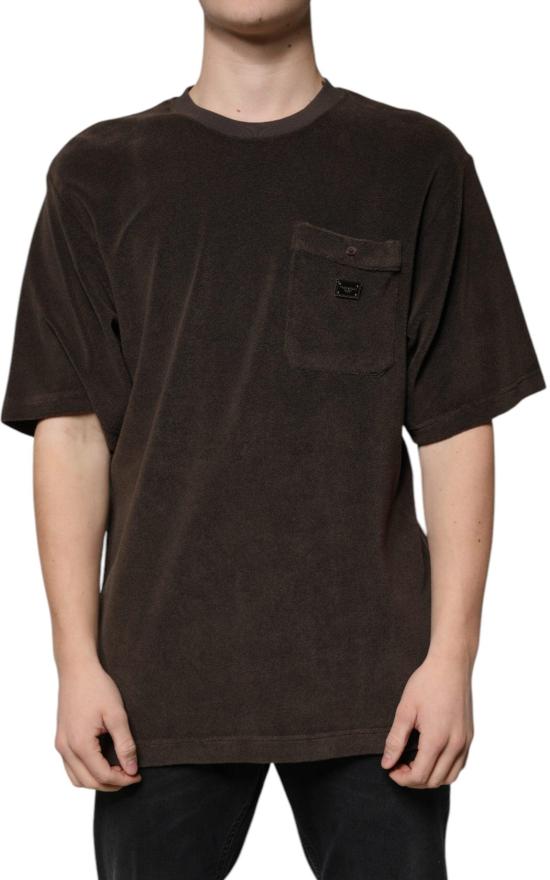 26FW 돌체앤가바나 탑 9716576977182 BROWN - DOLCE & GABBANA