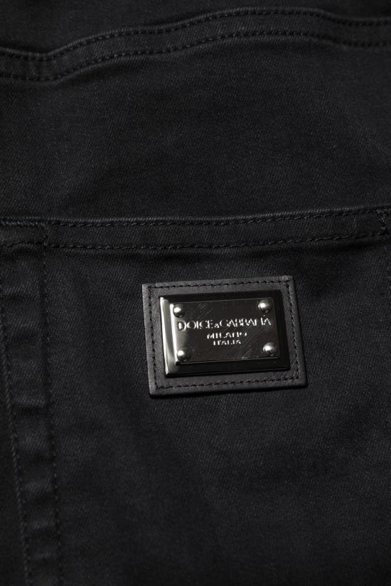 26FW 돌체앤가바나 데님 팬츠 9798789726494 BLACK - DOLCE & GABBANA