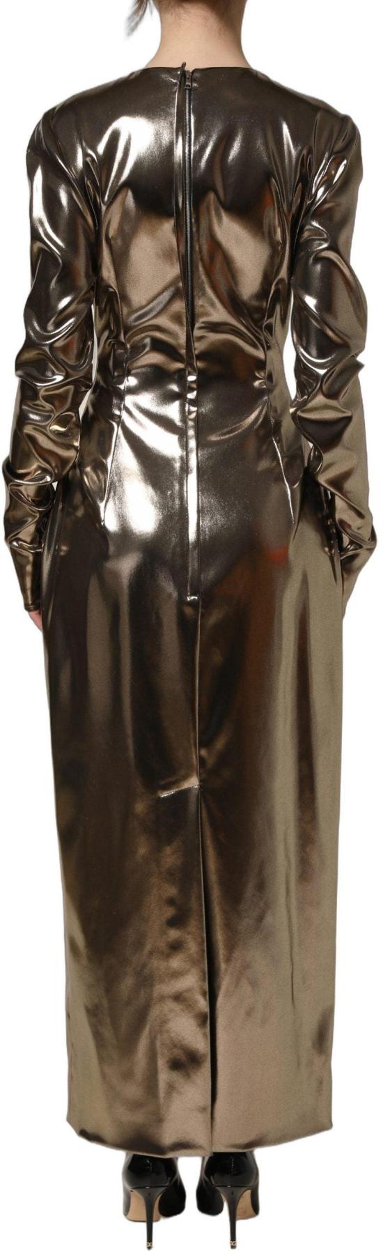 26FW 돌체앤가바나 롱 원피스 10118346015006 METALLIC - DOLCE & GABBANA