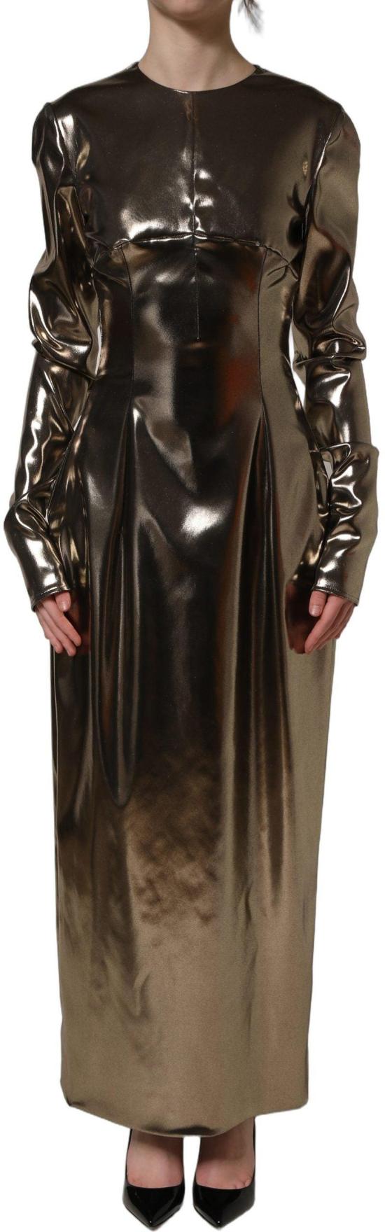 26FW 돌체앤가바나 롱 원피스 10118346015006 METALLIC - DOLCE & GABBANA