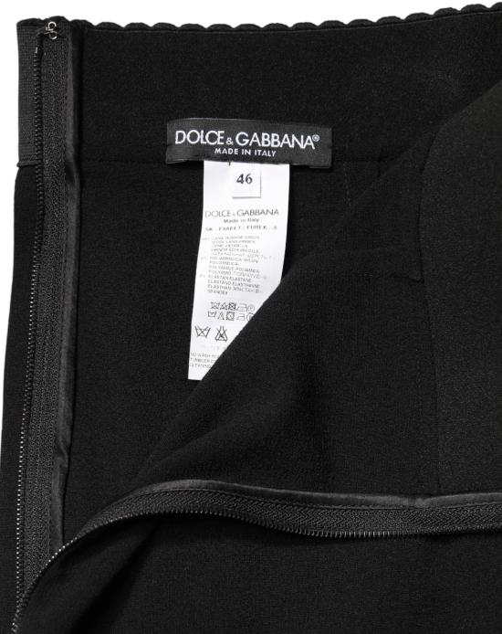 26FW 돌체앤가바나 미디 스커트 9950778392862 BLACK - DOLCE & GABBANA