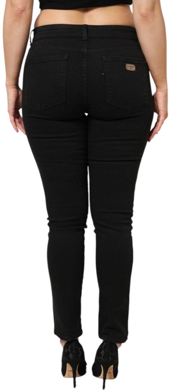 26FW 돌체앤가바나 데님 팬츠 9785537397022 BLACK - DOLCE & GABBANA
