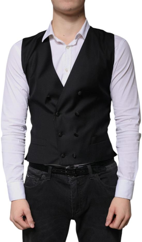 26FW 돌체앤가바나 트렌치 코트 9846850421022 BLACK - DOLCE & GABBANA