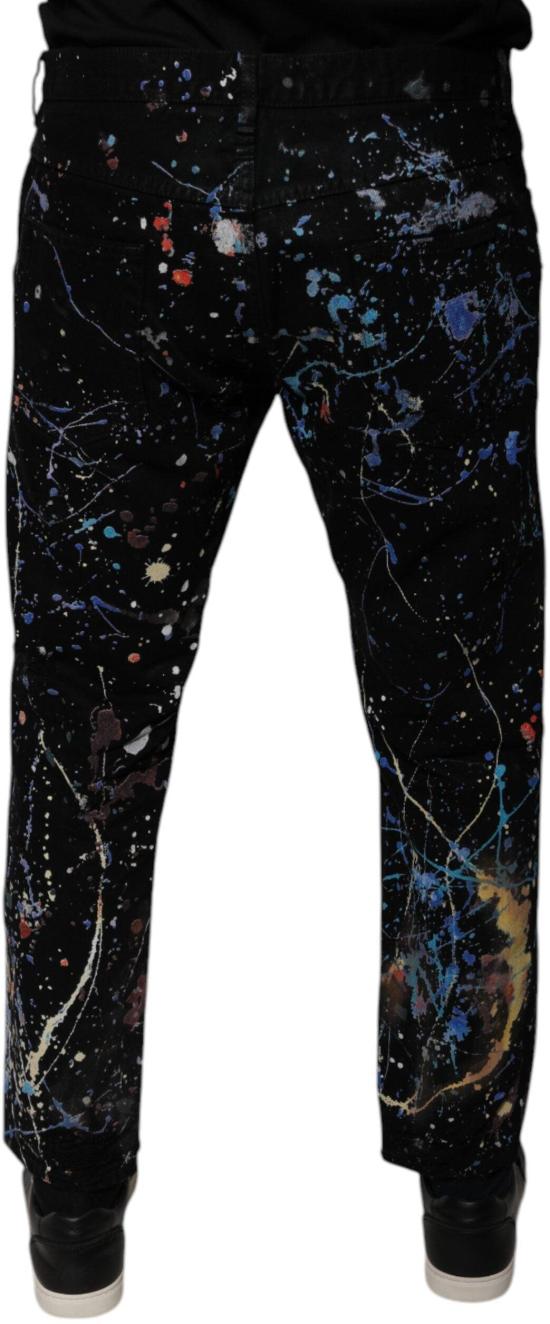 26FW 돌체앤가바나 데님 팬츠 9708971065630 BLACK - DOLCE & GABBANA