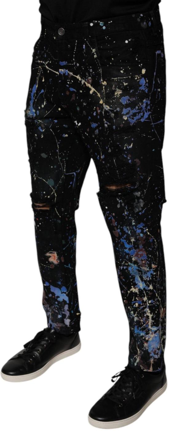 26FW 돌체앤가바나 데님 팬츠 9708971065630 BLACK - DOLCE & GABBANA