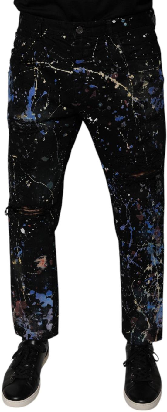 26FW 돌체앤가바나 데님 팬츠 9708971065630 BLACK - DOLCE & GABBANA