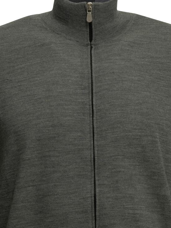 26FW 브루넬로 쿠치넬리 니트웨어 M2400106CG217 Grey - BRUNELLO CUCINELLI