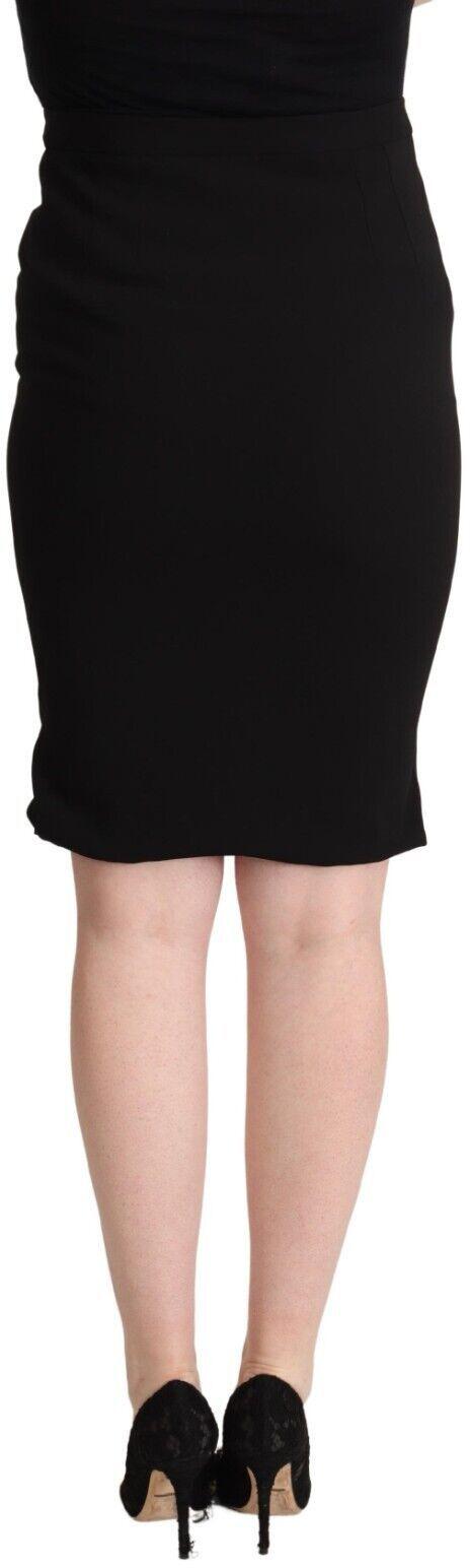 26FW 돌체앤가바나 미디 스커트 47949899596062 BLACK - DOLCE & GABBANA