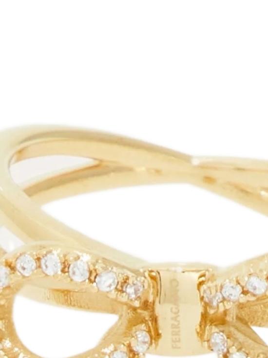 26FW 살바토레 페라가모 반지 795074 760984ORO CRYSTAL - SALVATORE FERRAGAMO