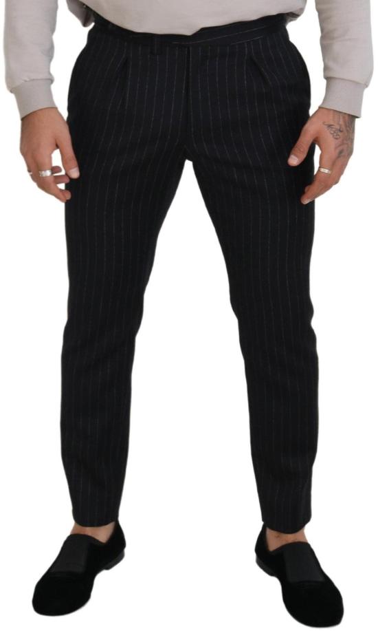 26FW 돌체앤가바나 치노 팬츠 9635962650910 BLACK - DOLCE & GABBANA