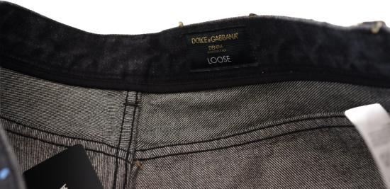 26FW 돌체앤가바나 데님 팬츠 9635960881438 BLACK - DOLCE & GABBANA