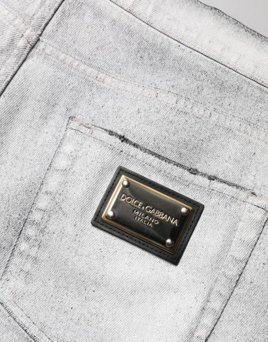 26FW 돌체앤가바나 데님 팬츠 9990740345118 GREY - DOLCE & GABBANA