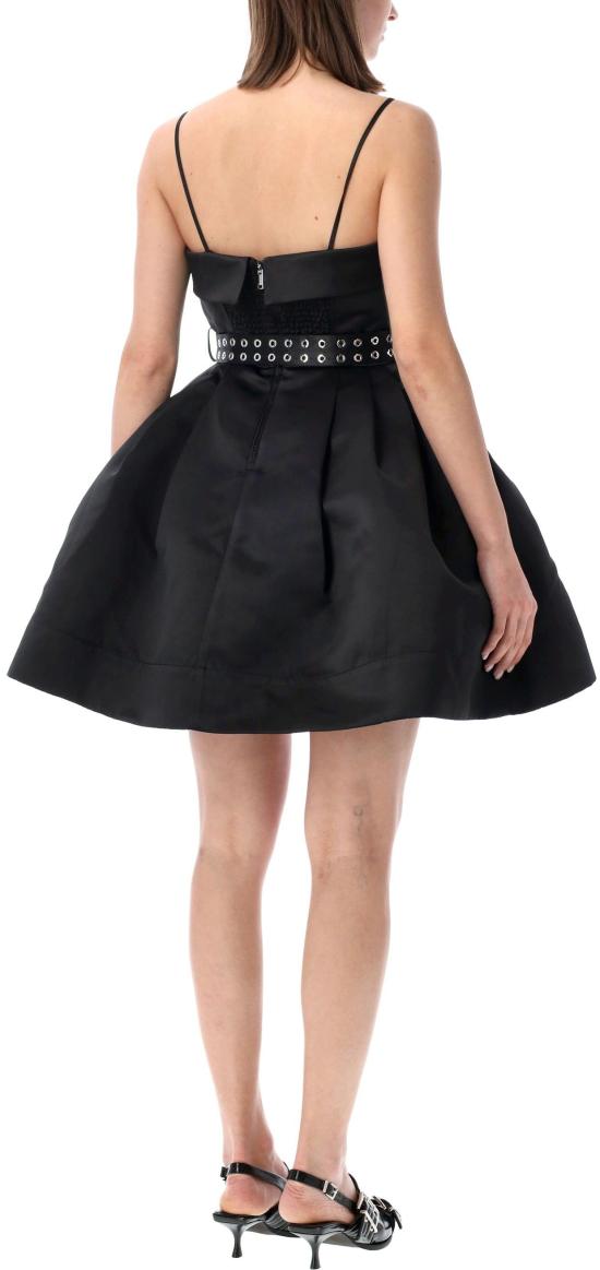 26SS 가니 숏 원피스 10060687671582 BLACK - GANNI