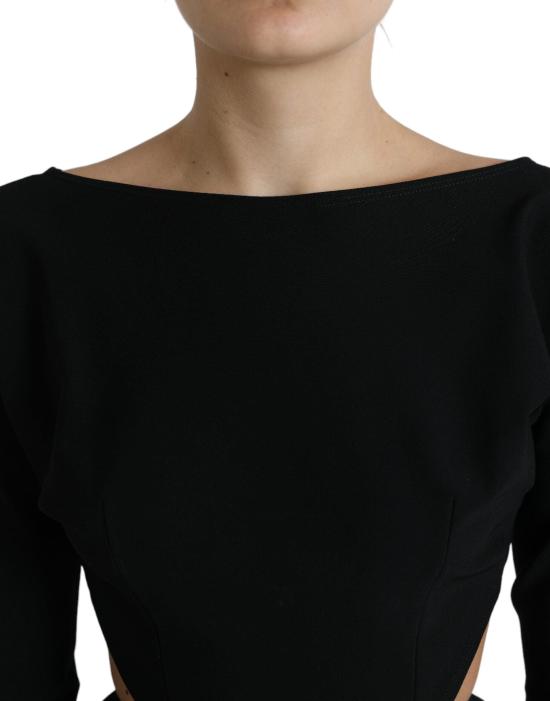 26FW 돌체앤가바나 숏 원피스 9069534085406 BLACK - DOLCE & GABBANA