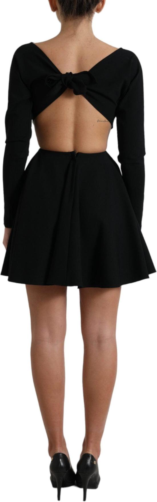 26FW 돌체앤가바나 숏 원피스 9069534085406 BLACK - DOLCE & GABBANA