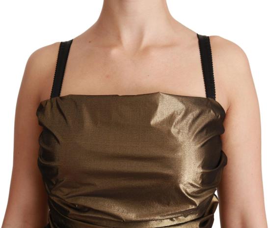 26FW 돌체앤가바나 숏 원피스 9069455311134 METALLIC - DOLCE & GABBANA