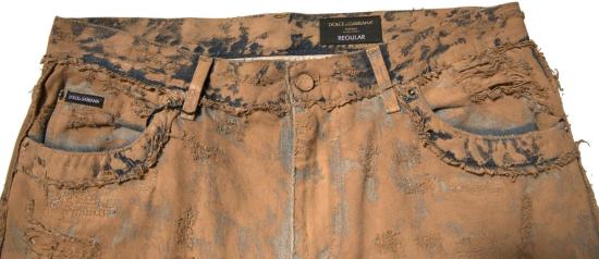 26FW 돌체앤가바나 데님 팬츠 9708492718366 BROWN - DOLCE & GABBANA