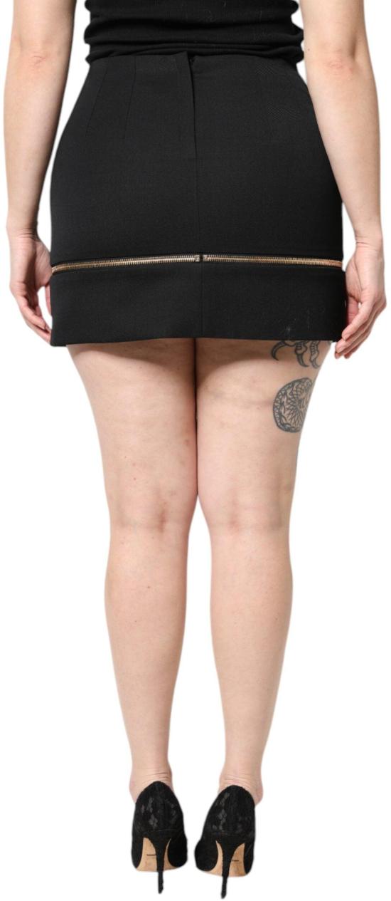 26FW 돌체앤가바나 숏 스커트 49779293880606 BLACK - DOLCE & GABBANA