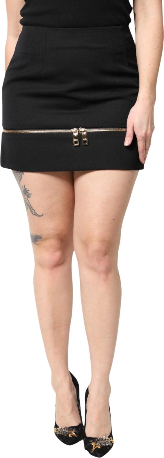26FW 돌체앤가바나 숏 스커트 49779293880606 BLACK