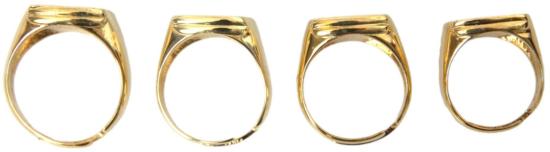 26FW 돌체앤가바나 반지 9723086799134 GOLD - DOLCE & GABBANA