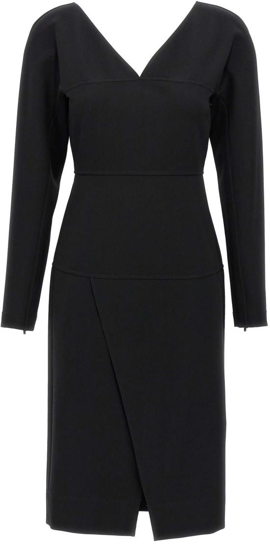26FW 펜디 미디 원피스 10120746565918 BLACK