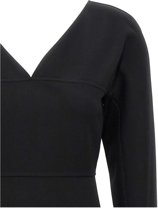 26FW 펜디 미디 원피스 10120746565918 BLACK - FENDI