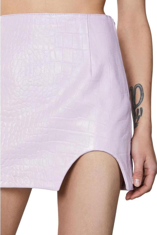 26FW 파트리지아페페 숏 스커트 50803854180638 PURPLE - PATRIZIA PEPE
