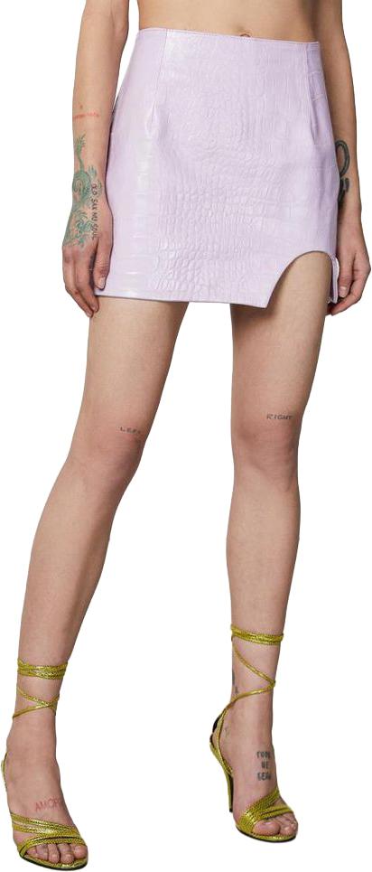 26FW 파트리지아페페 숏 스커트 50803854180638 PURPLE - PATRIZIA PEPE