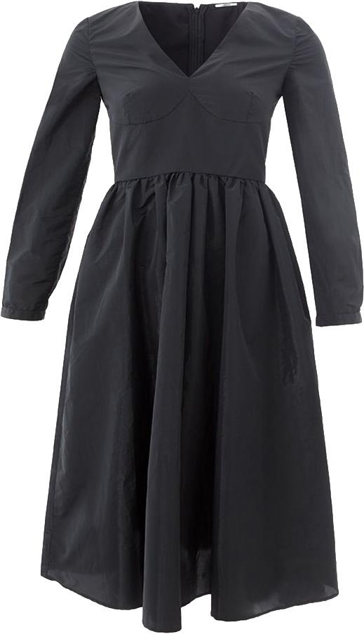 26FW 라르디니 롱 원피스 9335875895582 BLACK