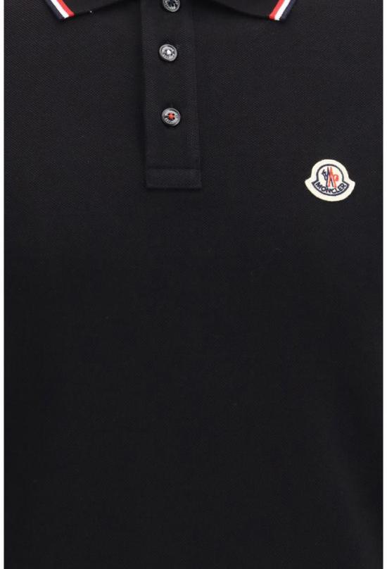 25FW 몽클레어 폴로 티셔츠 15824786063646 BLACK - MONCLER