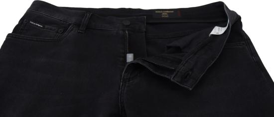 26FW 돌체앤가바나 데님 팬츠 9976030986526 BLACK - DOLCE & GABBANA