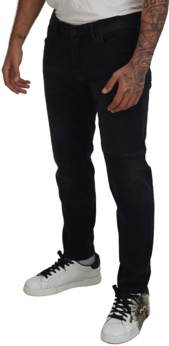 26FW 돌체앤가바나 데님 팬츠 9976030986526 BLACK - DOLCE & GABBANA