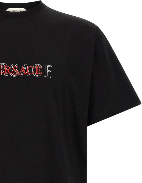 25FW 베르사체 탑 15796576420126 BLACK - VERSACE