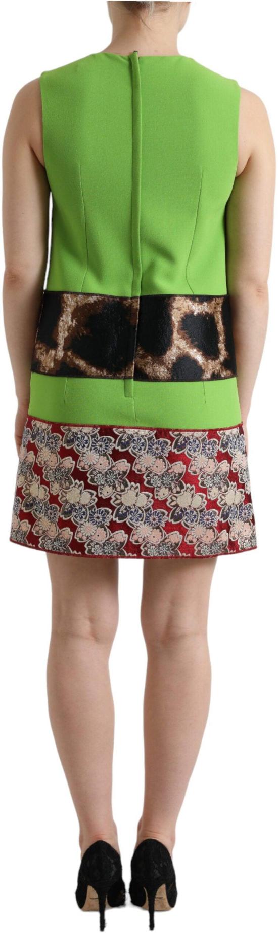 26FW 돌체앤가바나 숏 원피스 9069514850590 GREEN - DOLCE & GABBANA