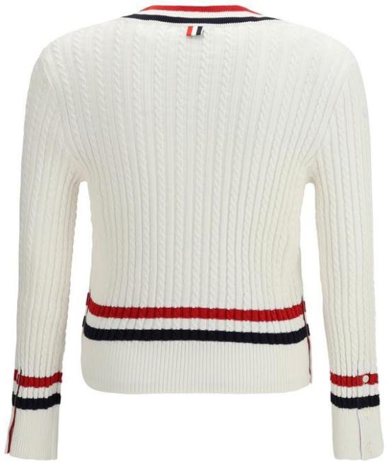  톰브라운 니트웨어 10005750284574 WHITE - THOM BROWNE