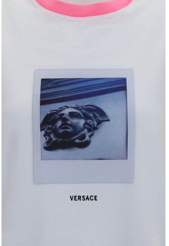 25FW 베르사체 탑 15796584775966 WHITE - VERSACE